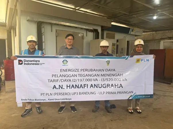 PLN Dukung Peningkatan Kapasitas Produksi PT Favorit Jaya Food Lewat Tambah Daya Listrik