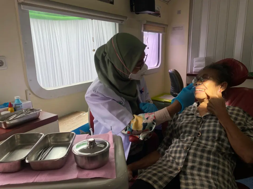 KAI Gelar Rail Clinic di Stasiun Klari, Layani Kesehatan Gratis untuk Warga Karawang