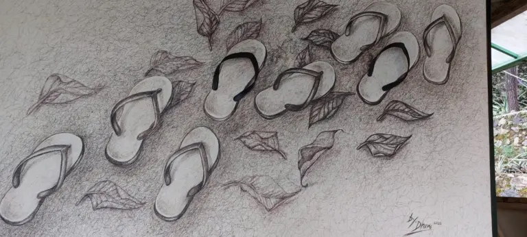 Menapak Jejak Identitas di Republik Sandal Jepit: Pameran Tunggal Asep Dheny di Kuningan