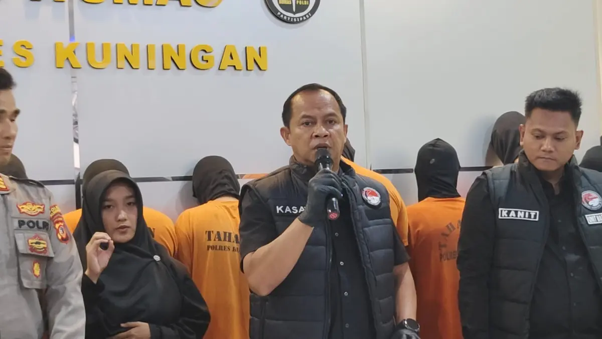 Dalam Dua Bulan, Polres Kuningan Ungkap 13 Kasus Narkoba dan Amankan 17 Tersangka