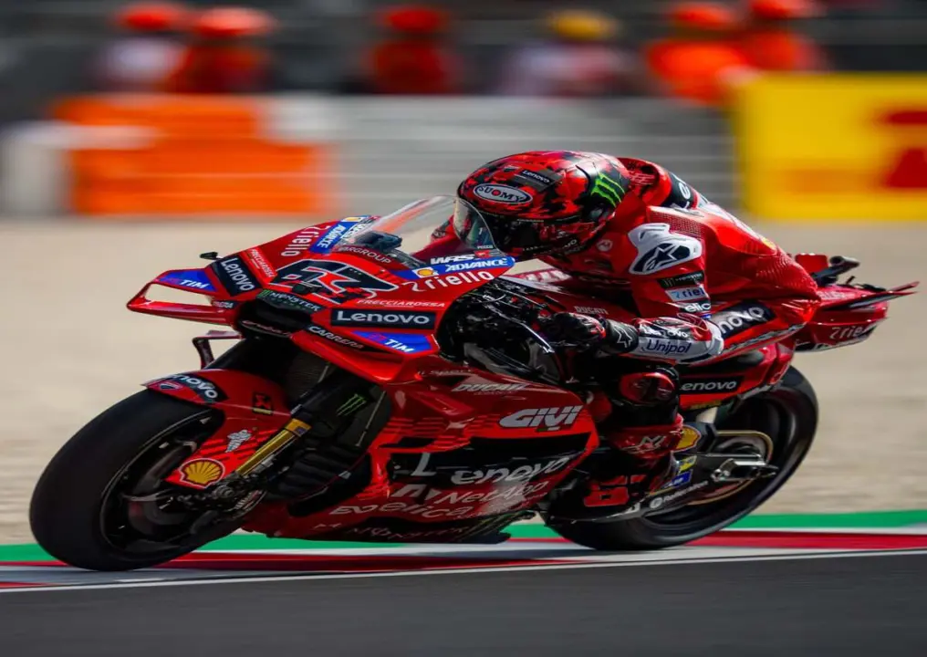 Francesco Bagnaia merasa tertekan oleh kecepatan Marc Marquez