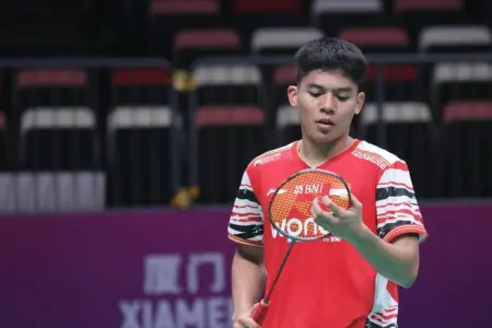Moh Zaki Ubaidillah gagal di final Kejuaran Dunia Junior 2025