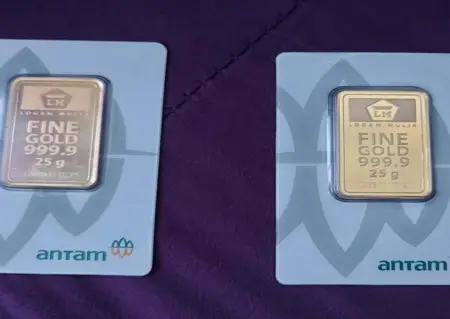 Harga Emas Antam 23 Oktober 2025: Naik ke Rp 2,32 Juta per Gram Harga emas Antam 23 Oktober 2025