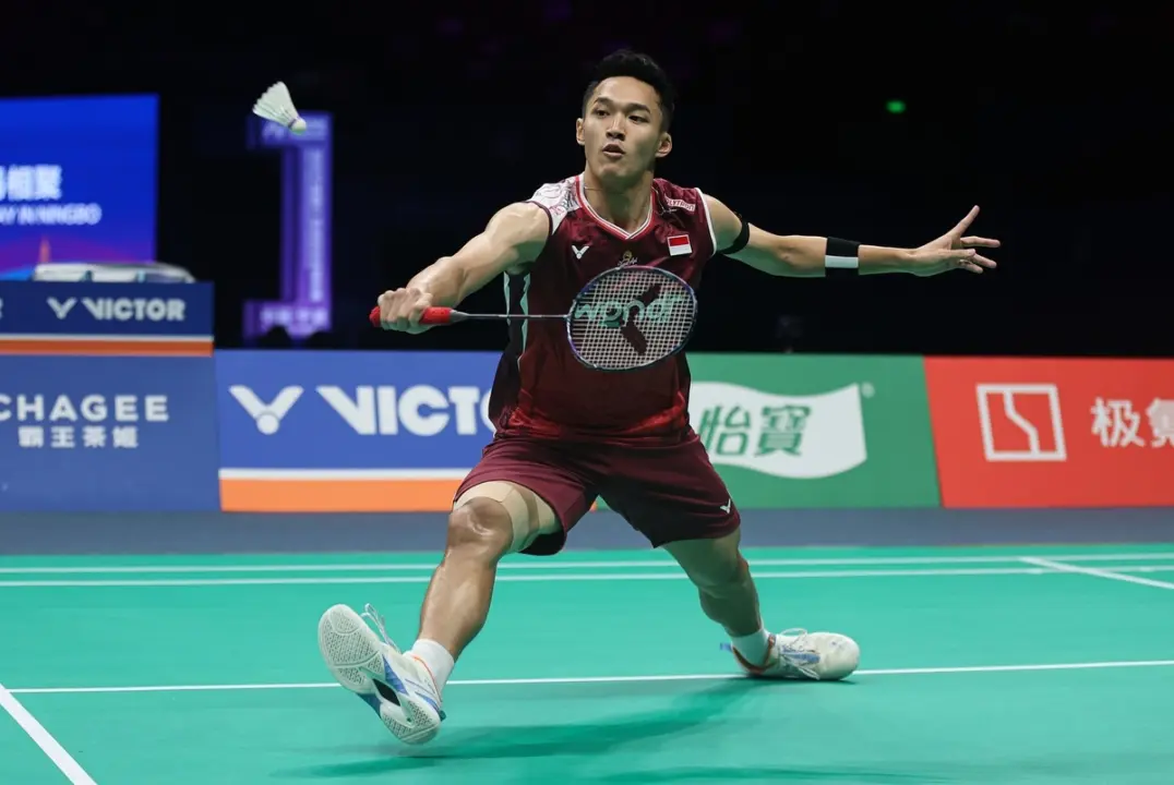 Jonatan Christie kalahkan Kento Momota di Denmark Open 2025