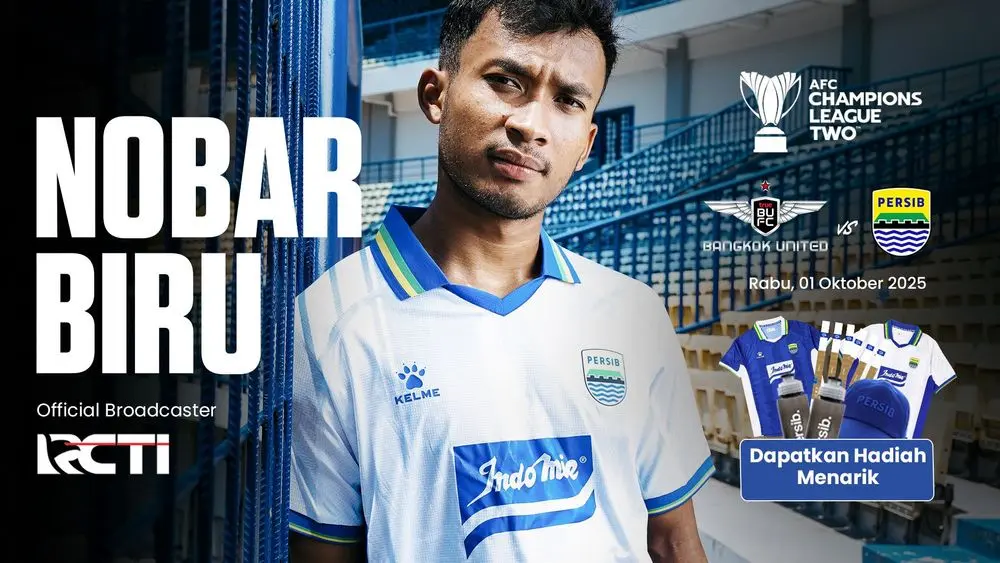 Saksikan Nobar Biru Persib Bandung Di ACL Two vs Bangkok United