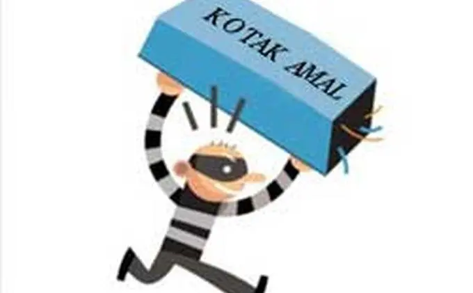 Pencurian kotal amal. (istimewa)