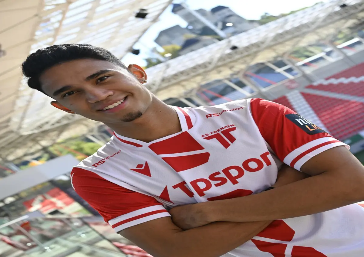 Marselino Ferdinan melakukan debut bersama AS Trencin