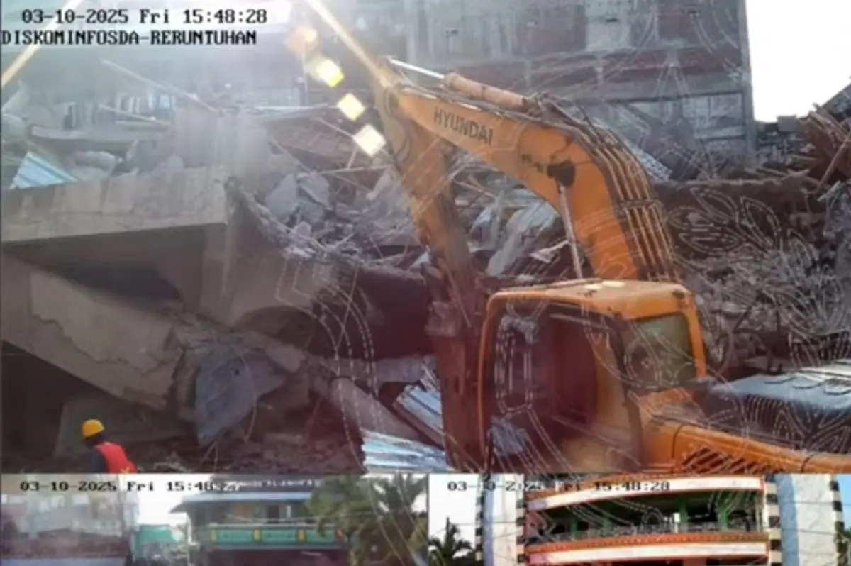 Tragedi Musala Ponpes Sidoarjo, Korban Bertambah Evakuasi Masih Berlangsung proses-evakuasi-pondok-sidoarjo