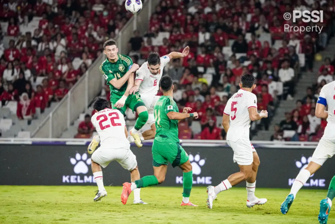 Timnas Indonesia kalah 2-3 dari Arab Saudi