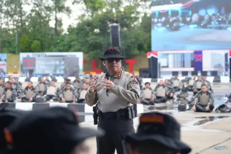 Polri Perbarui Model Pelayanan Unjuk Rasa, Inggris Jadi Acuan Wakapolri Komjen Dedi Prasetyo.