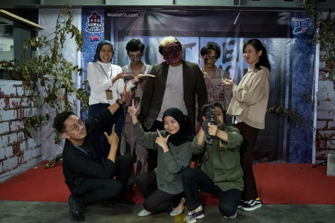 Basemen BEC Diserbu Zombie! Wahana Horor Baru Ini Bikin Pengunjung Teriak Kocar-Kacir