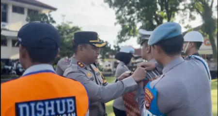Operasi Zebra Lodaya 2025, Polres Kuningan Fokus Tingkatkan Disiplin Berlalu Lintas