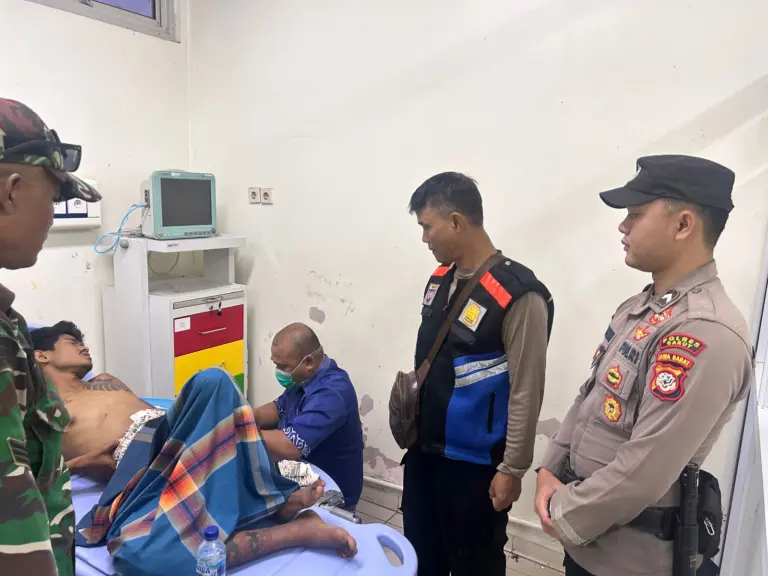 Polsek Pameungpeuk Amankan Pelaku Penganiayaan Dengan Sajam