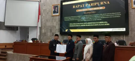 Rapat Paripurna Dan Pengesahan Raperda Dan APBD 2026.