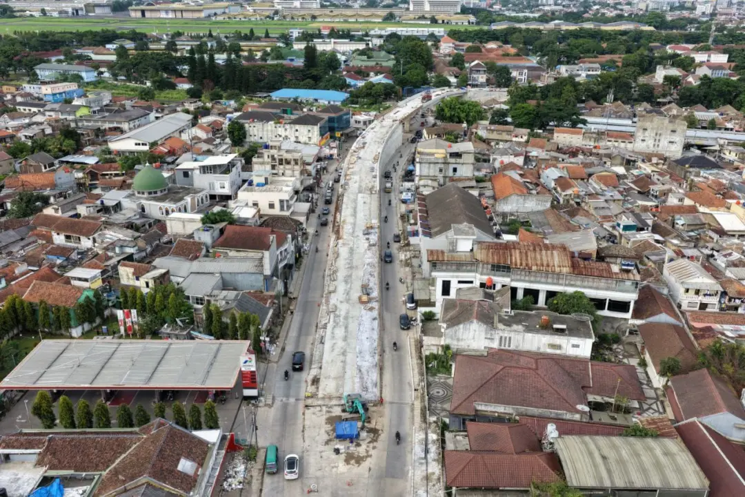 Flyover Nurtanio Hampir Rampung, Pemkot Bandung Targetkan Beroperasi Penuh Akhir Desember 2025 Pembangunan Flyover Nurtanio Bandung Sudah 65 Persen, Target Rampung Akhir 2025