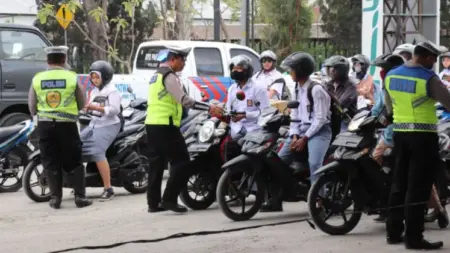 Kepolisian bakal menggelar Operasi Zebra sebelum menghadapi momen Natal dan Tahun Baru. (istimewa)