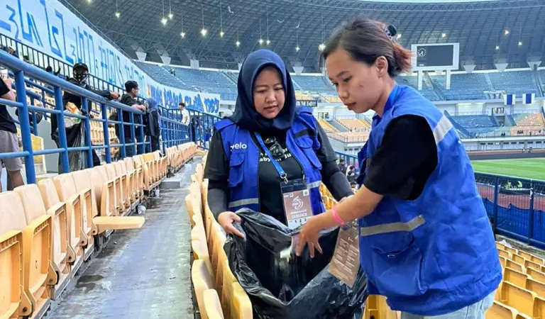 Empat Laga Kandang, 8 Ton Sampah Berhasil Dikelola