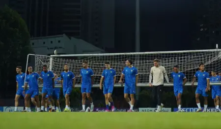 Jauh Membaik, Federico Barba Lahap Menu Latihan Full Jelang Kontra Lion City Sailors Jauh Membaik, Federico Barba Lahap Menu Latihan Full Jelang Kontra Lion City Sailors
