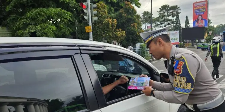 Direktorat Lalu Lintas Kepolisian Daerah Jawa Barat mencatat 32.410 pelanggaran lalu lintas terjadi selama sepekan pelaksanaan Operasi Zebra Lodaya 2025. (istimewa)