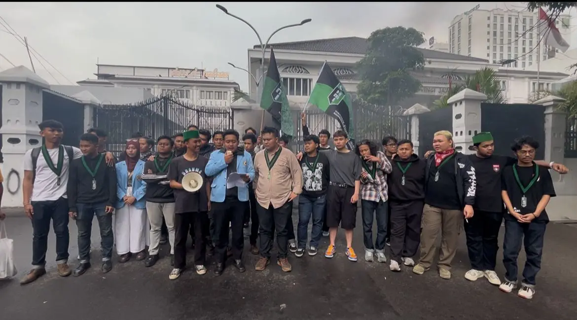 Mahasiswa HMI Dakwah Gelar Aksi Tolak RKUHAP dan Wacana Soeharto Jadi Pahlawan Nasional