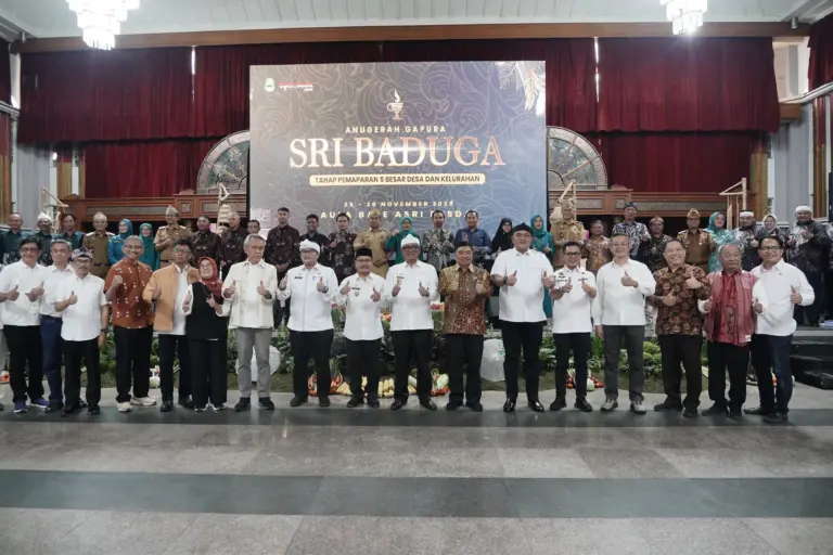 Bupati Garut Dukung Desa Pangauban pada Tahap Pemaparan Anugerah Gapura Sri Baduga 2025