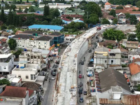 Jalan Layang Nurtanio Siap Dibuka untuk Warga Bandung (Foto: HUMAS)