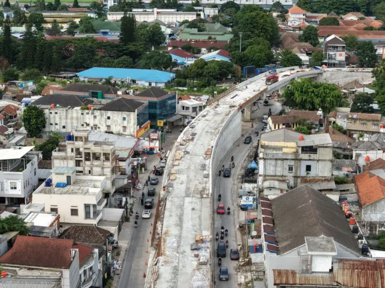 Flyover Nurtanio Siap Dibuka, Kado Tahun Baru bagi Warga Bandung Jalan Layang Nurtanio Siap Dibuka untuk Warga Bandung (Foto: HUMAS)