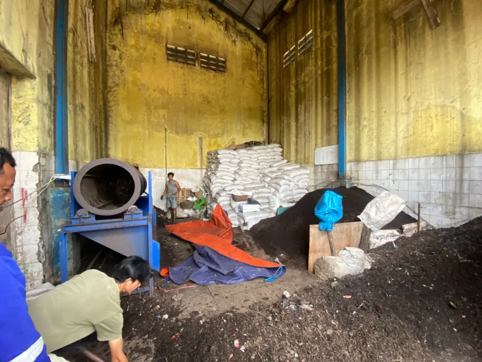 Pengolahan Kompos di Gedebage Kota Bandung