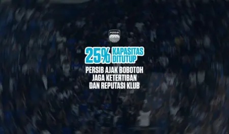 Menghadapi Bangkok, Persib Tutup 25% Kapasitas Stadion GBLA Menghadapi Bangkok, Persib Tutup 25% Kapasitas Stadion GBLA