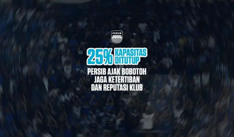 Menghadapi Bangkok, Persib Tutup 25% Kapasitas Stadion GBLA
