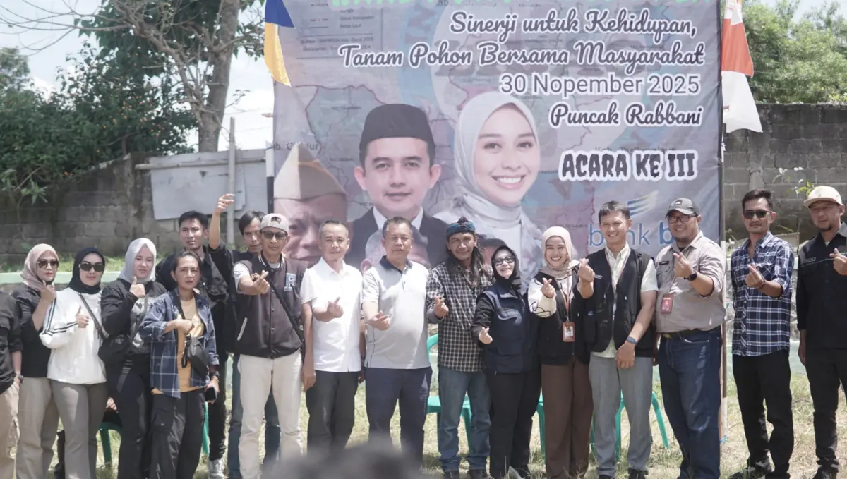 DLH Garut Gelar Penanaman Pohon di Godog, Tekankan Pentingnya Kolaborasi Atasi 80 Ribu Hektare Lahan Kritis