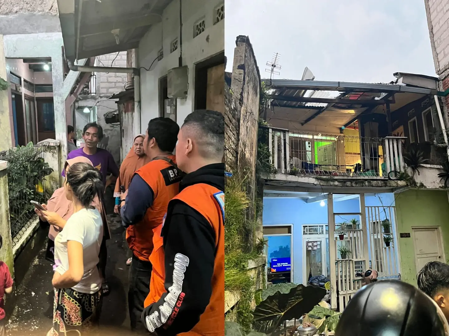 Angin Puting Beliung Hantam Sekeloa, 31 Rumah Porak Poranda Angin Puting Beliung