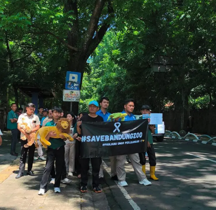 Karyawan Bandung Zoo Gelar Donasi Terbuka untuk Pakan Satwa, Stok Pakan Menipis Karyawan Bandung Zoo Galang Donasi terbuka untuk pakan satwa