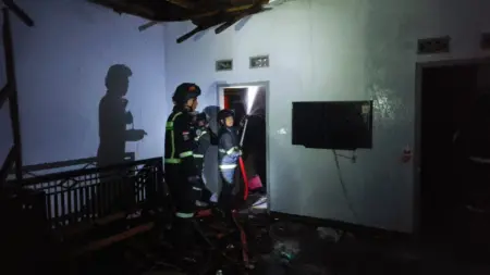 Pabrik Tahu di Kuningan Ludes Terbakar, Pemilik Rugi Rp67,5 Juta