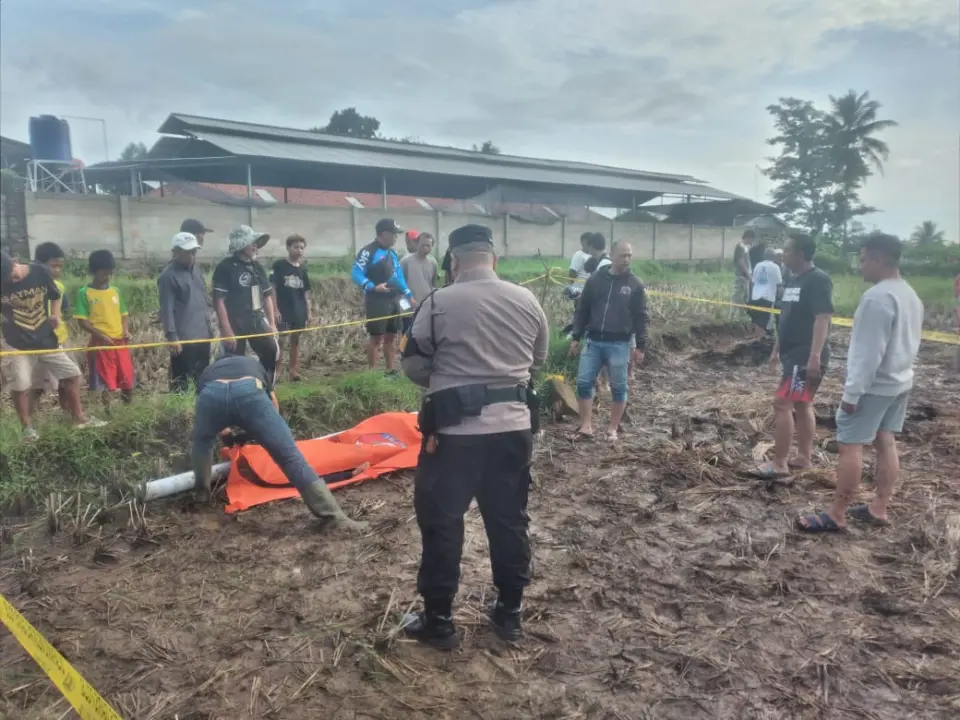 Dedi Rukadi Ditemukan Meninggal di Pematang Sawah Desa Citiusari