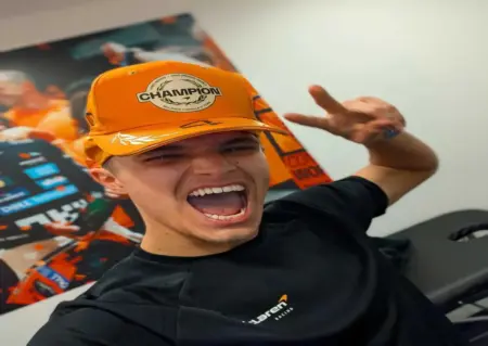 Juara Dunia F1 2025 Milik Norris: Russell dan Albon Terharu Lando Norris juara dunia Formula 1 2025