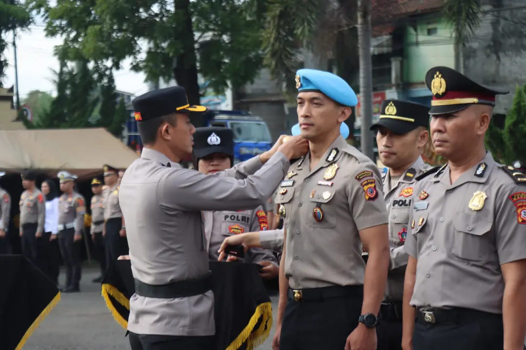 Pelantikan 139 Personel Polres Garut