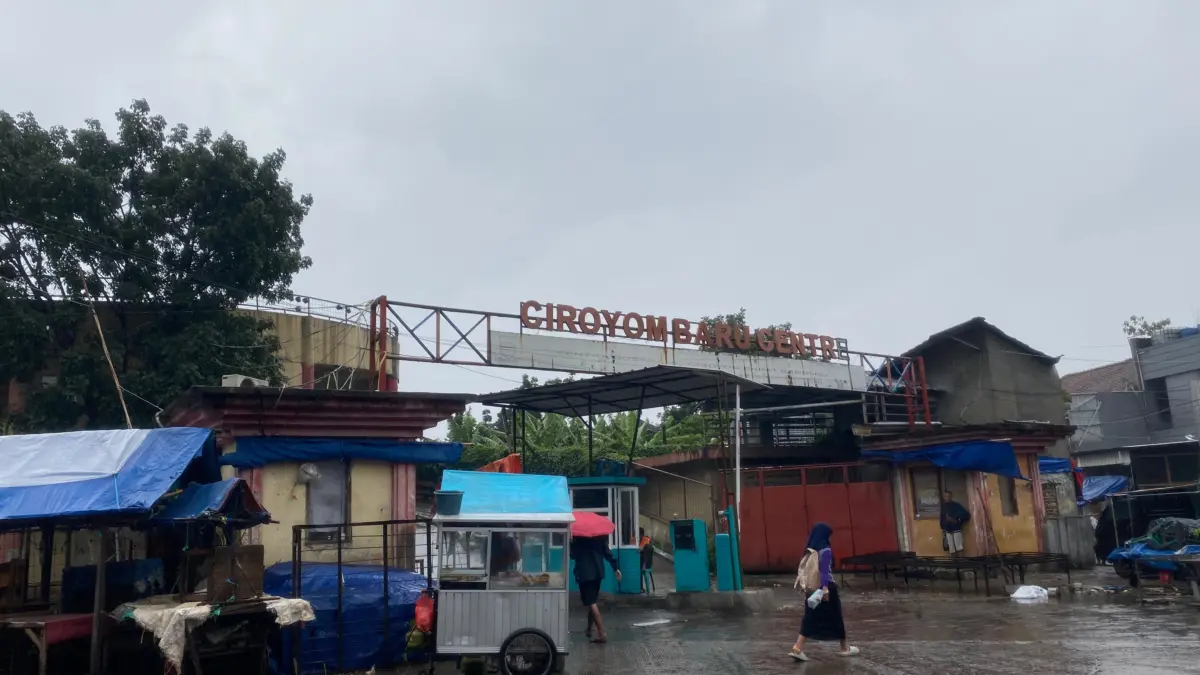 Kondisi terkini Pasar Ciroyom