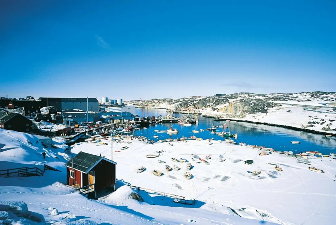 Suasana Nuuk di Greenland Denmark (Foto: Ensiklopedia Britannica)