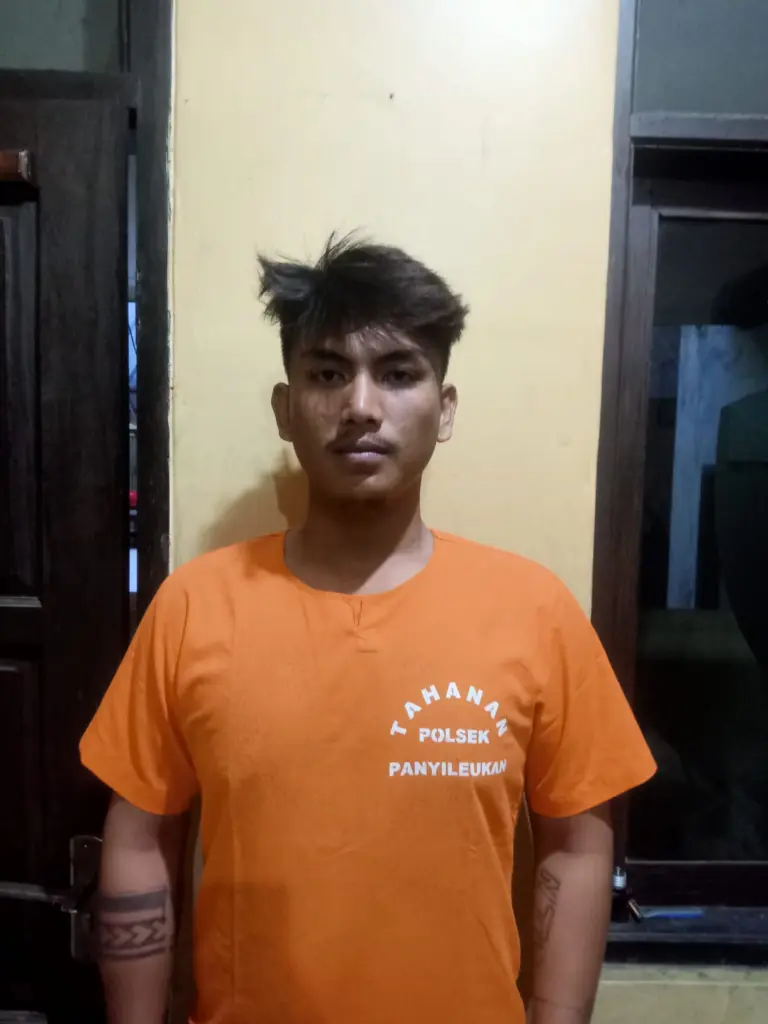 Pelaku Aniaya Petugas Linmas di Cipadung