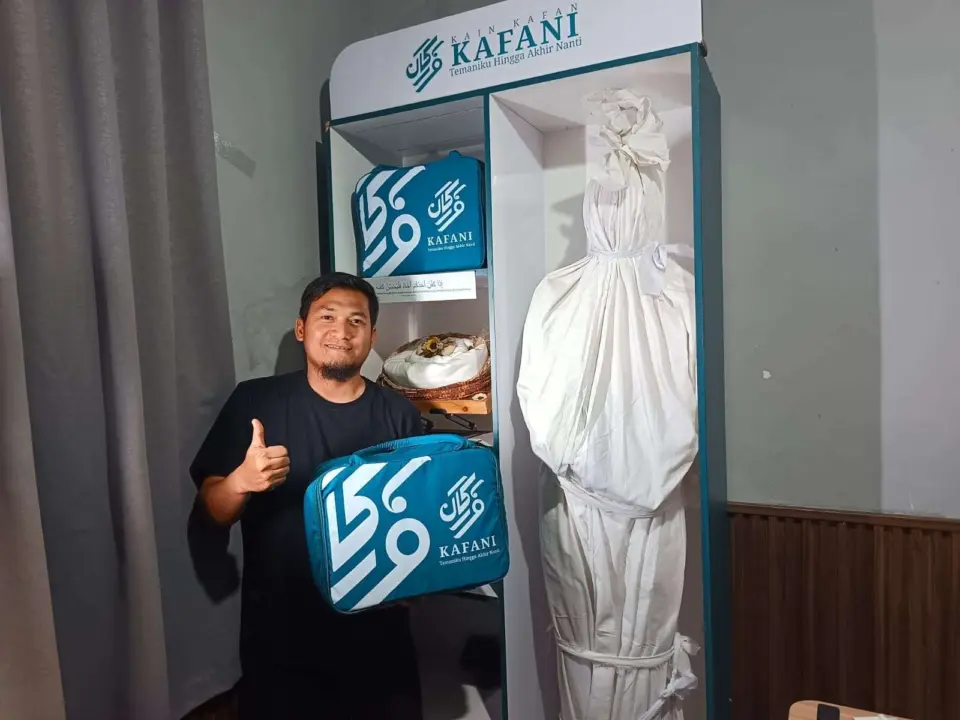 UMKM Asal Bandung Kafani Hadirkan Inovasi Kain Kafan Modern Berbasis Edukasi