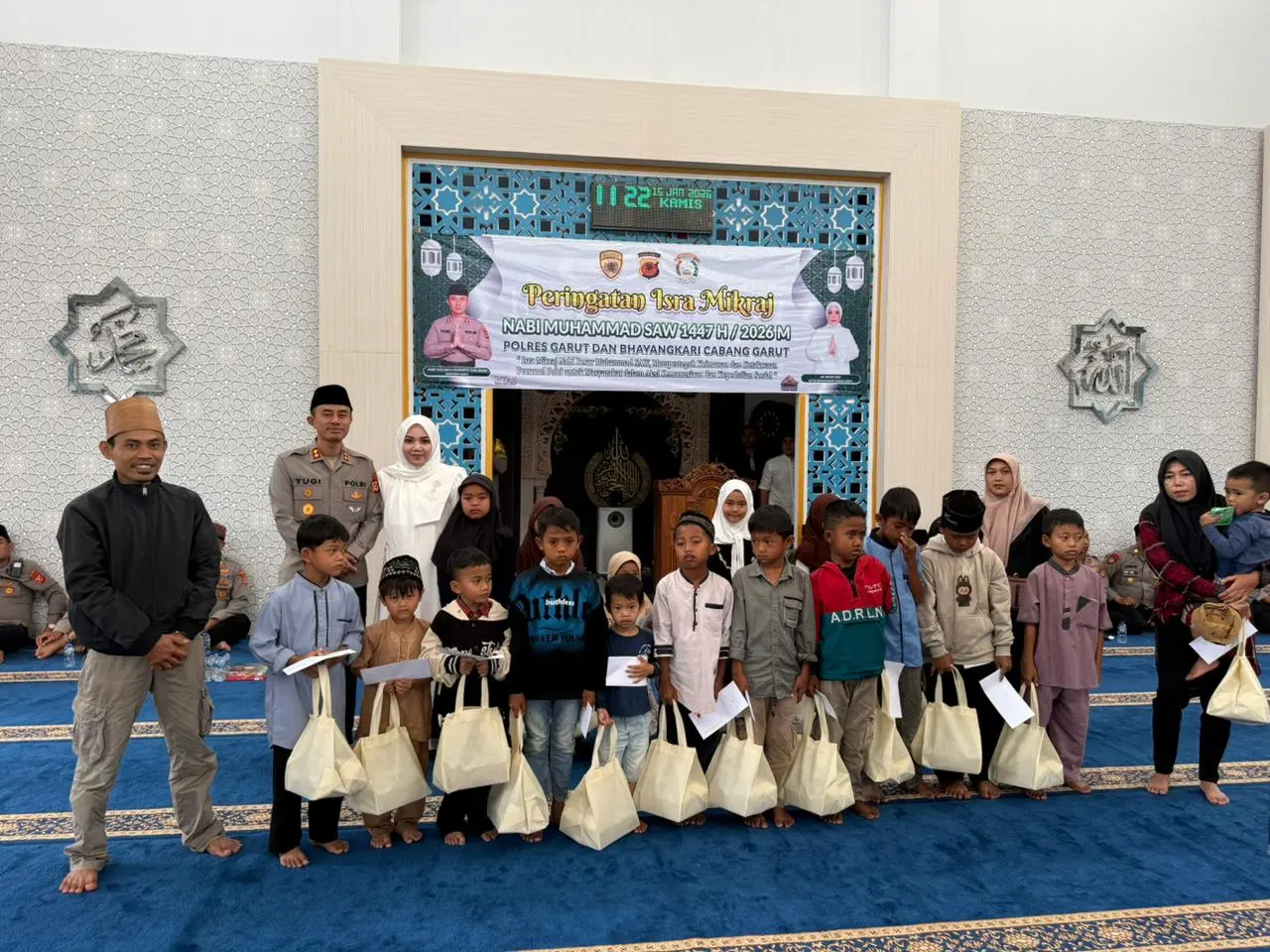 Polres Garut Peringati Isra Miraj 1447 H, Tekankan Penguatan Iman dan Kepedulian Sosial Polres Garut Peringati Isra Miraj 1447 H