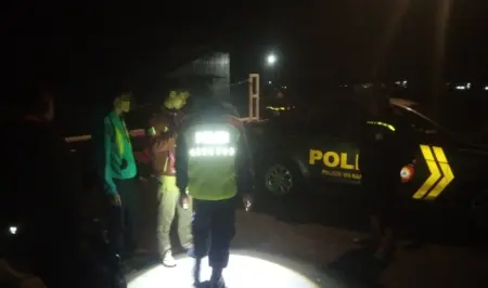 Patroli Polsek Wanaraja Amankan Empat Pemuda Diduga Hendak Balap Liar