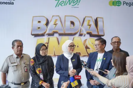 Banjir Hadiah Awal Tahun, Pegadaian Kanwil X Jawa Barat Sambut Meriah Pengundian Badai Emas Periode II 2025 Banjir Hadiah Awal Tahun, Pegadaian Kanwil X Jawa Barat Sambut Meriah Pengundian Badai Emas Periode II 2025