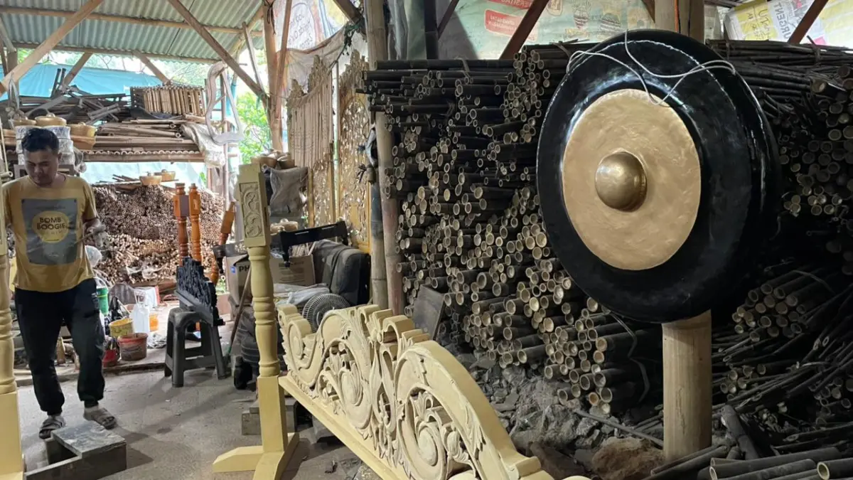 Pengrajin Gamelan di Bandung Bertahan di Tengah Meredupnya Minat Alat Musik Tradisional