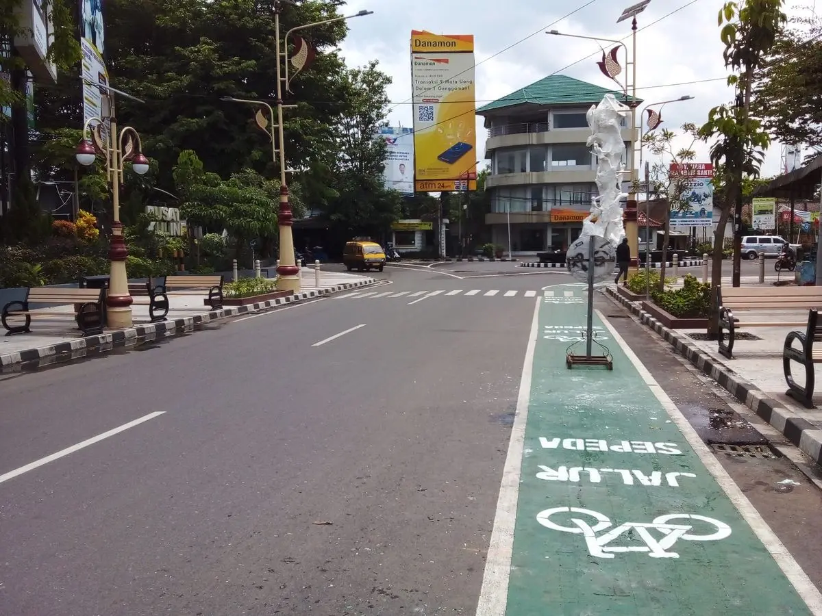 Jalur Sepeda di Bandung