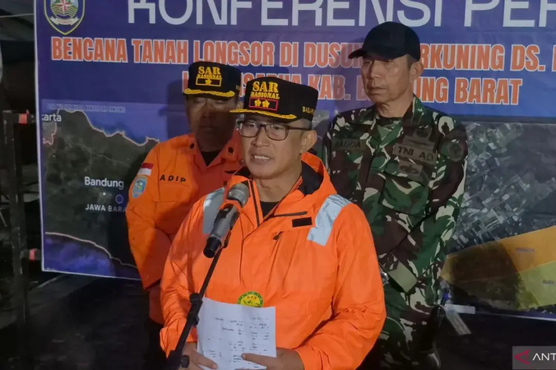 Status Tanggap Darurat Dihentikan, Basarnas Tetap Buka Pencarian Terbatas Korban Longsor Pasirlangu