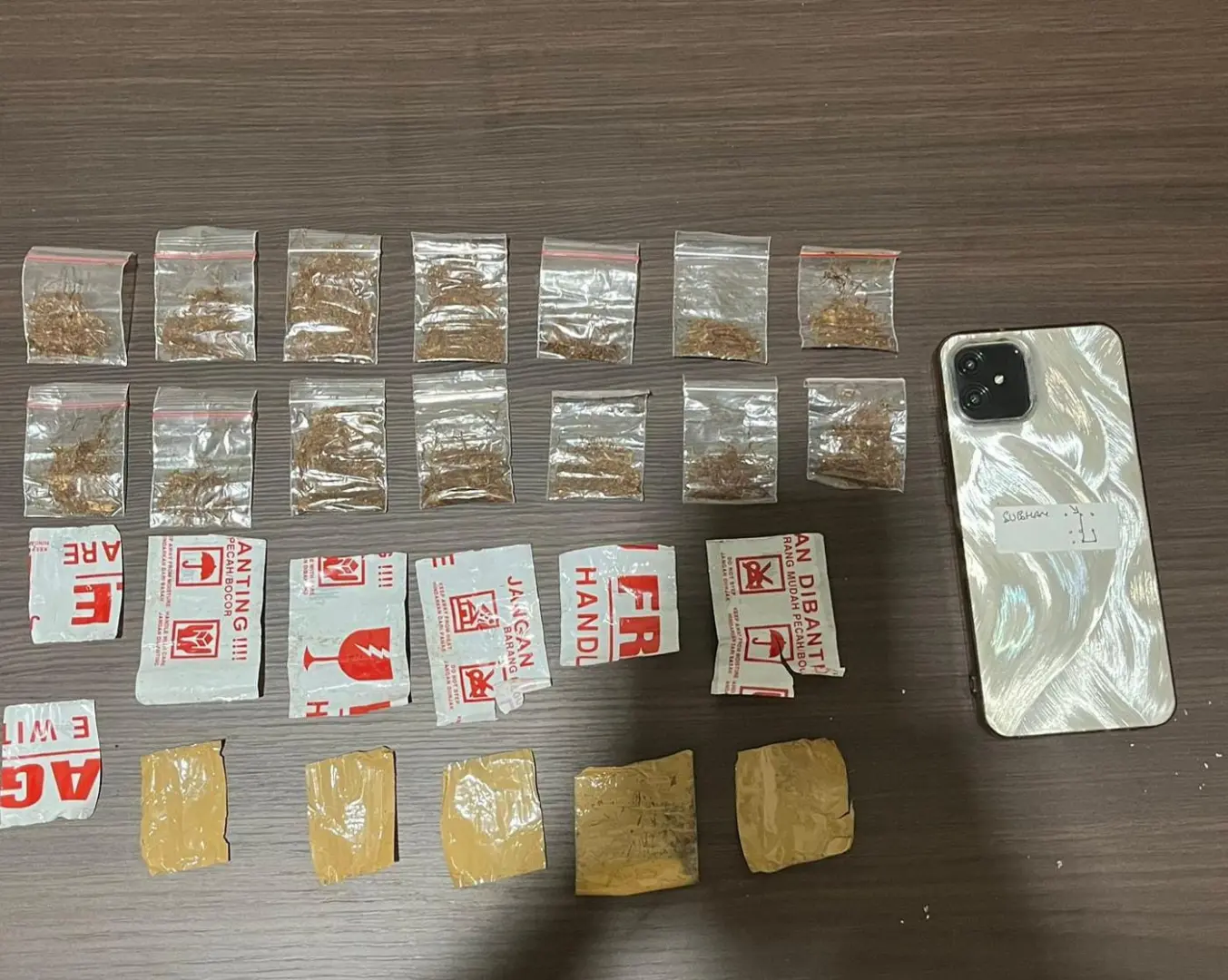 Satresnarkoba Polres Garut Bongkar Peredaran Tembakau Sintetis, Satu Pelaku Diamankan