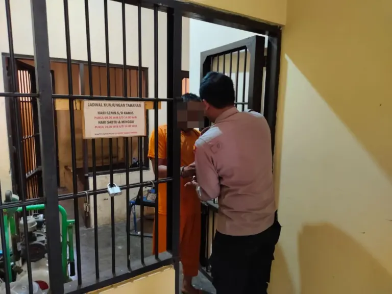 Polsek Bayongbong Amankan Pelaku Penganiayaan Bersenjata Golok, Resah kan Warga Cigedug