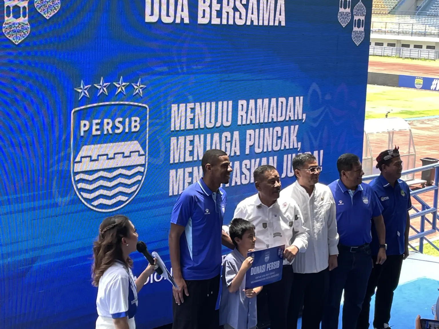 Sambut Ramadhan, Persib Bandung Gelar Doa Bersama dan Panjatkan Harapan Juara